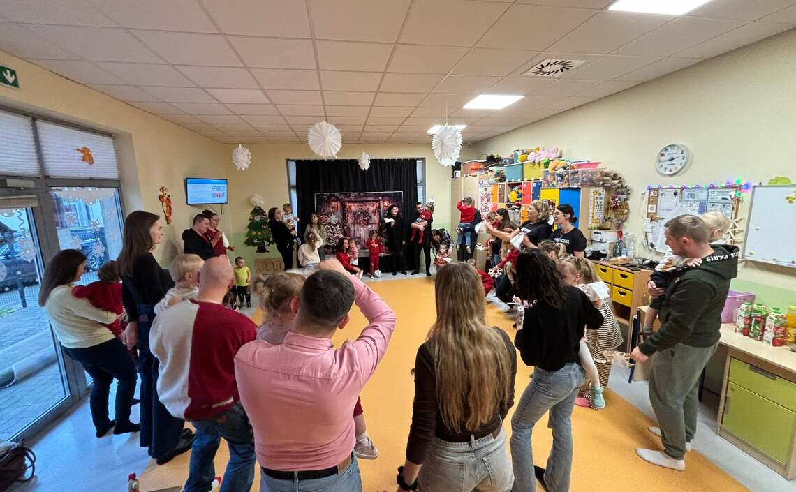 Warsztaty świąteczne w żłobkach Bajkowa Kraina i Tęczowa Chatka w Biczycach Dolnych